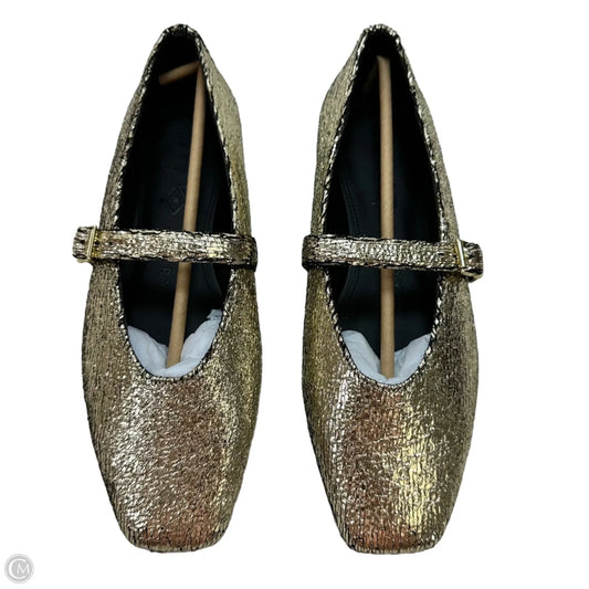 Shoes Flats By Katy Perry In Gold, Size: 8.5