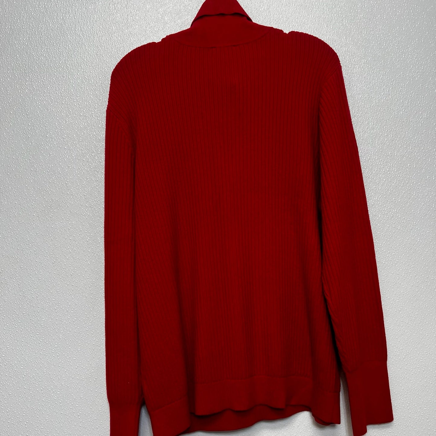 Sweater By Talbots In Red, Size: Xl