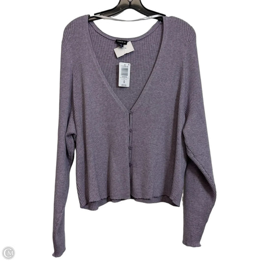 Cardigan By Torrid In Purple, Size: 5
