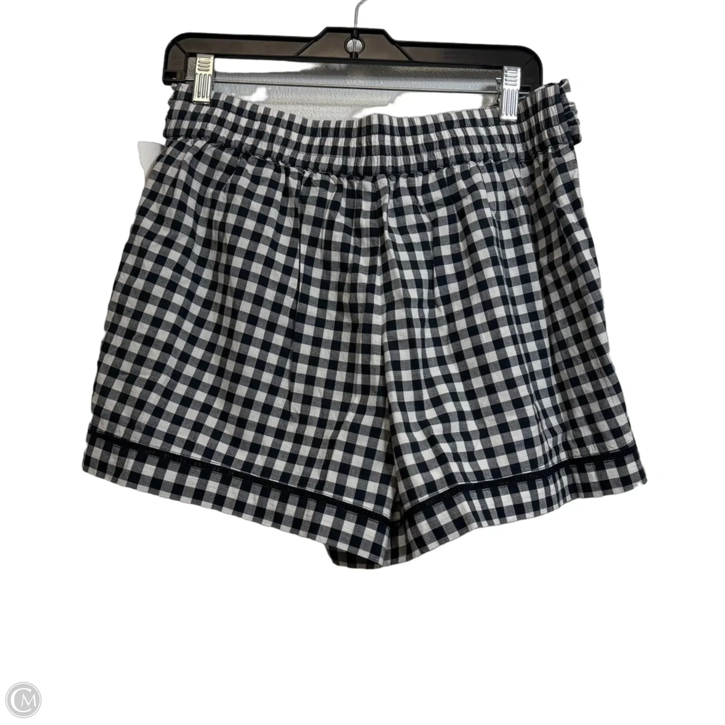 Shorts By Loft In Checkered Pattern, Size: M
