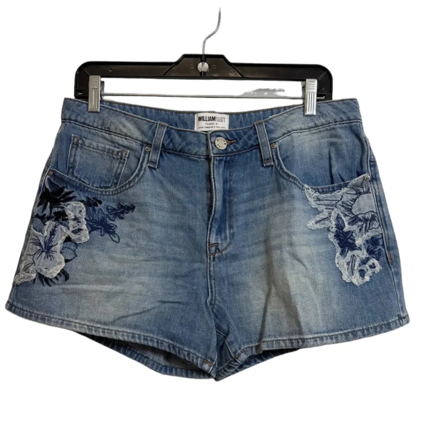 Shorts By William Rast In Blue Denim, Size: 10