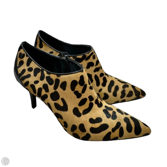 Shoes Heels Kitten By Calvin Klein In Animal Print, Size: 8