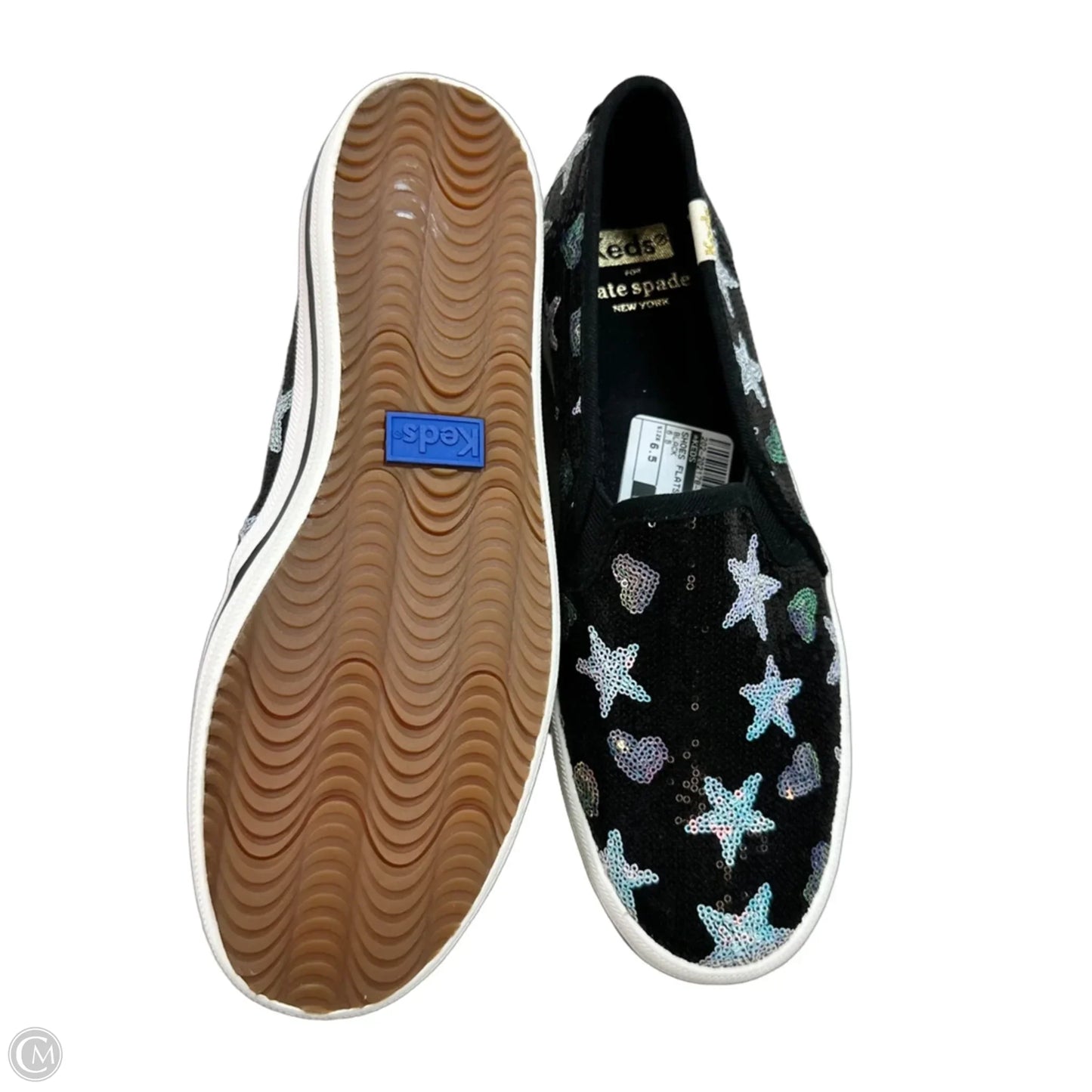Shoes Flats By Keds In Black, Size: 6.5