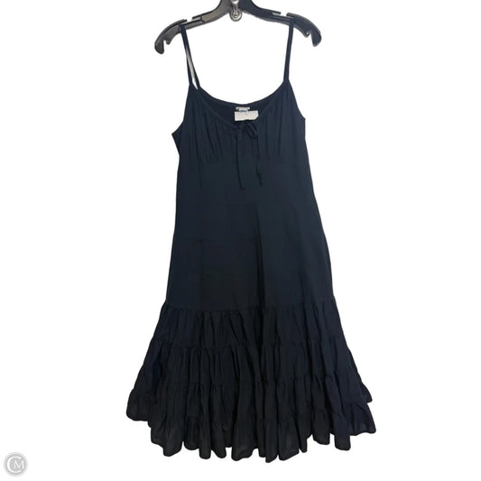 Dress Casual Midi By Odille In Black, Size: L