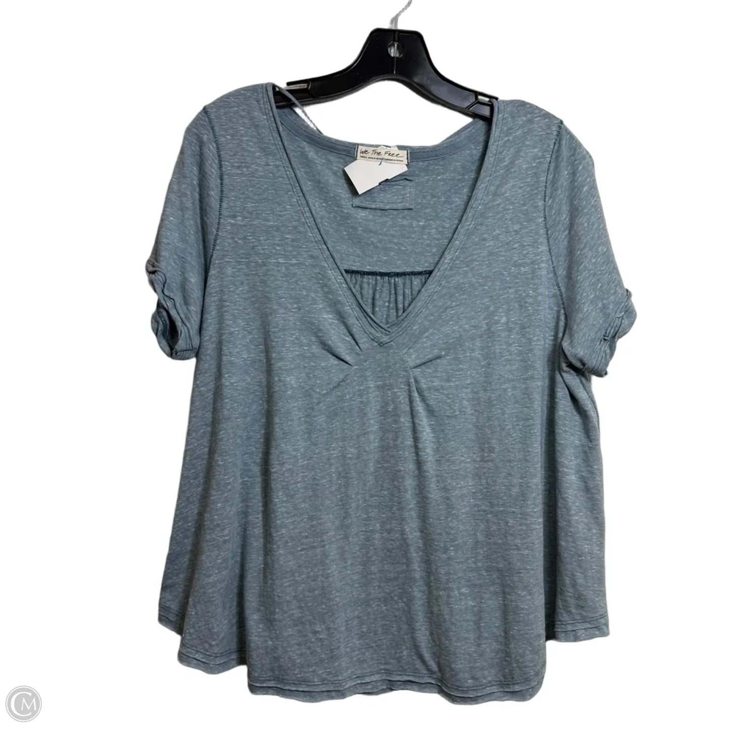 Top Short Sleeve By We The Free In Blue, Size: S