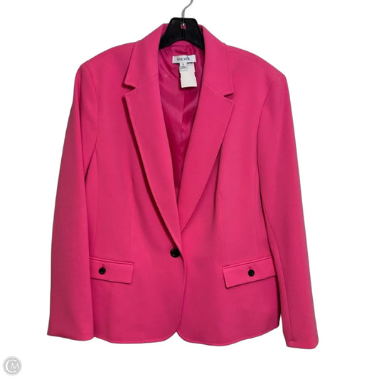 Blazer By Nine West Apparel In Pink, Size: Xl