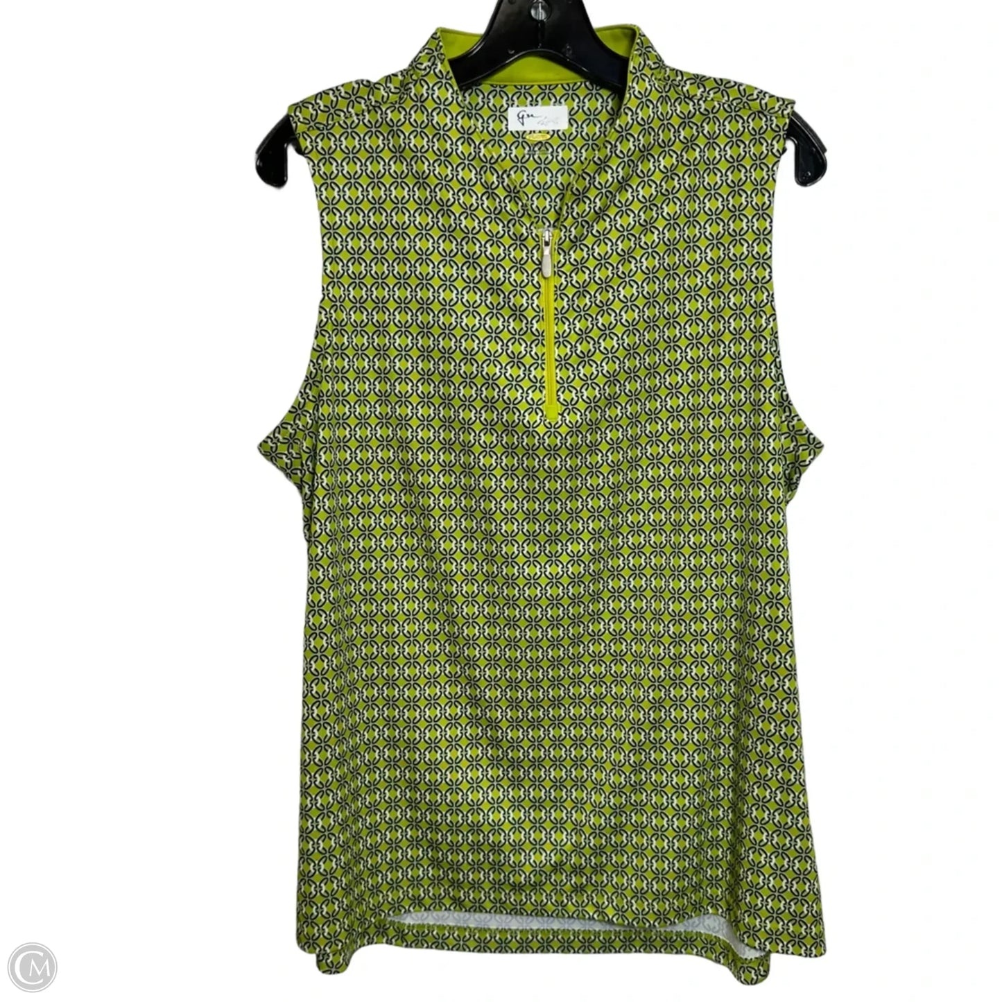 Athletic Tank Top By Greg Norman In Green, Size: Xl