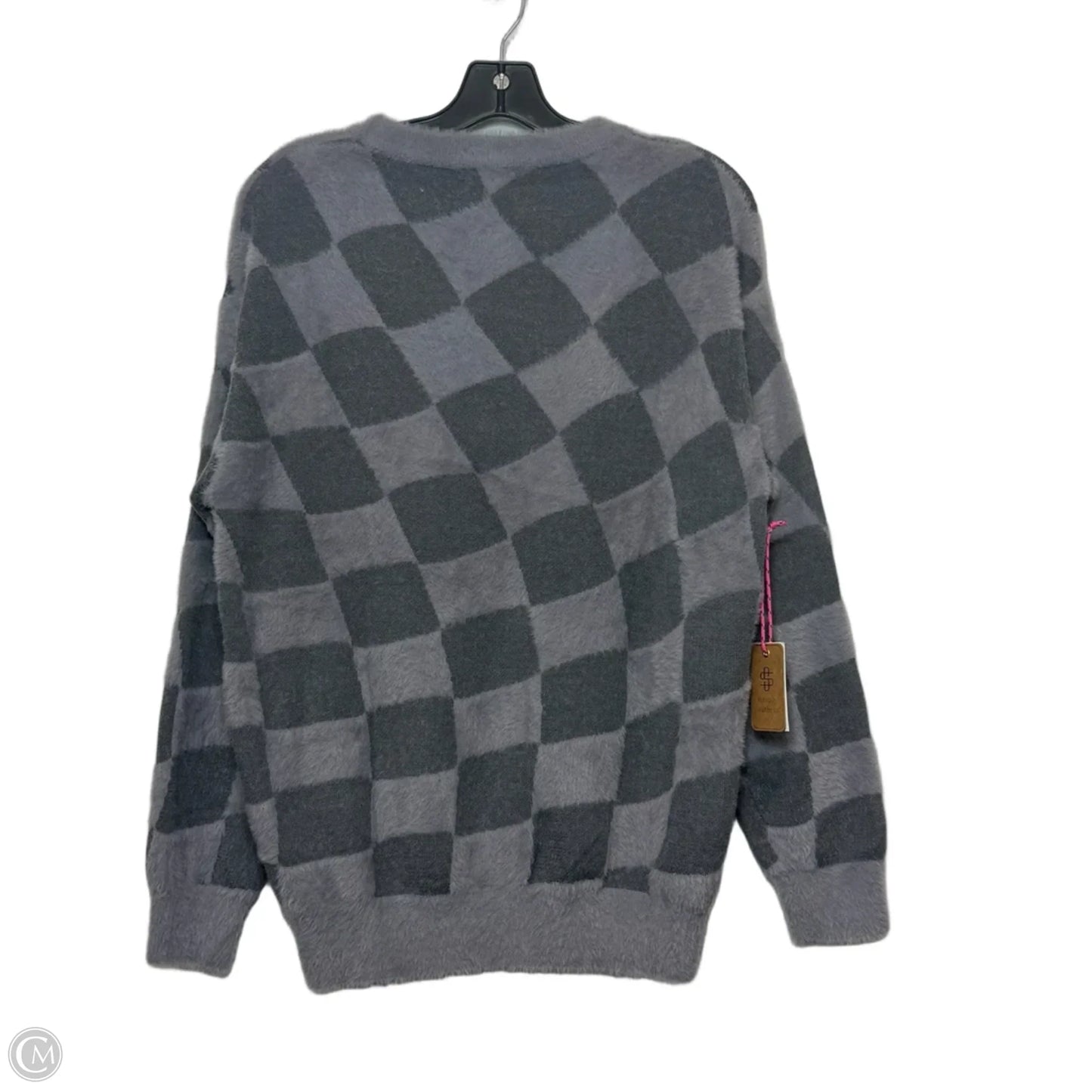 Sweater By Simply Southern In Grey, Size: L