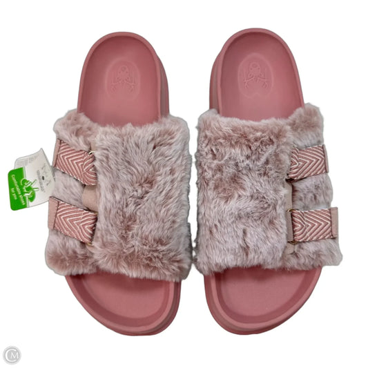 Sandals Flip Flops By Clothes Mentor In Pink, Size: 11