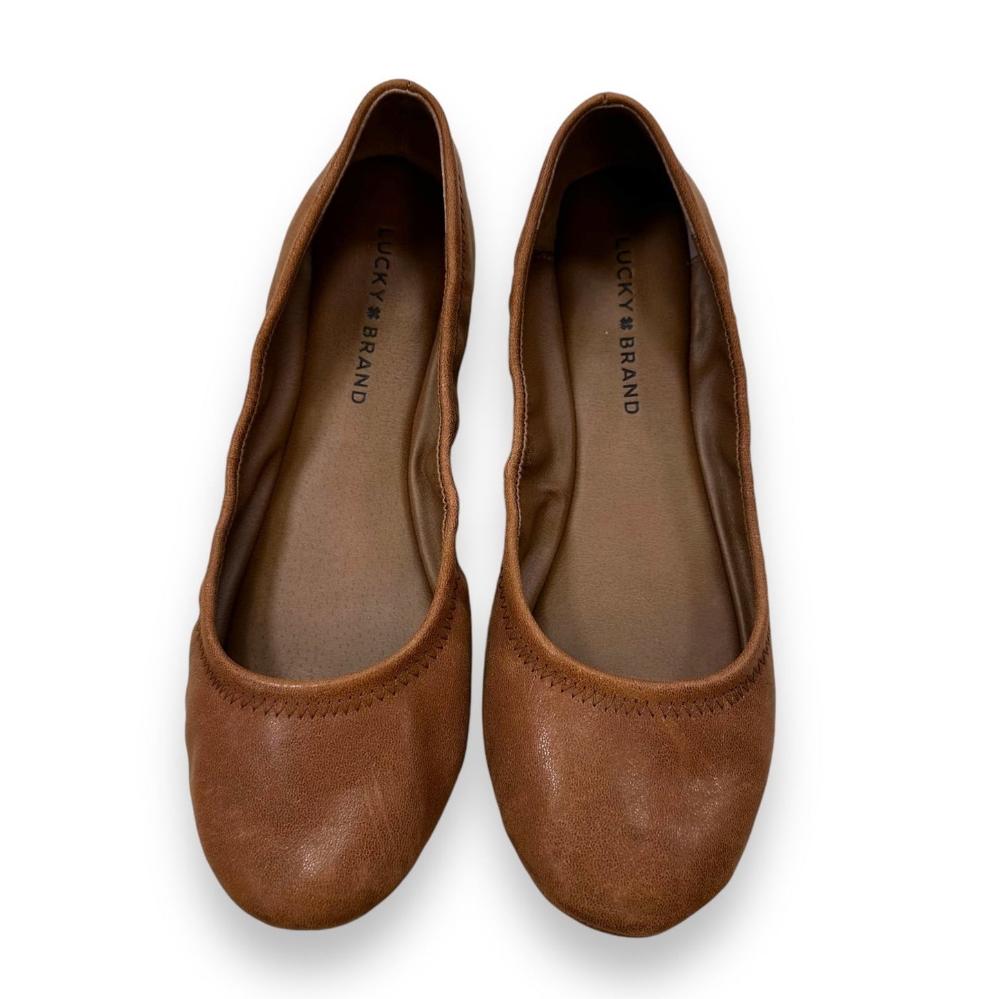 Shoes Flats By Lucky Brand In Tan, Size: 9