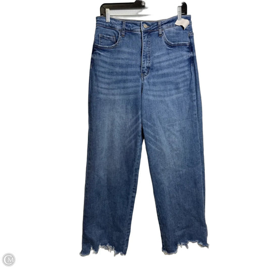 Jeans Wide Leg By Vervet In Blue, Size: 10