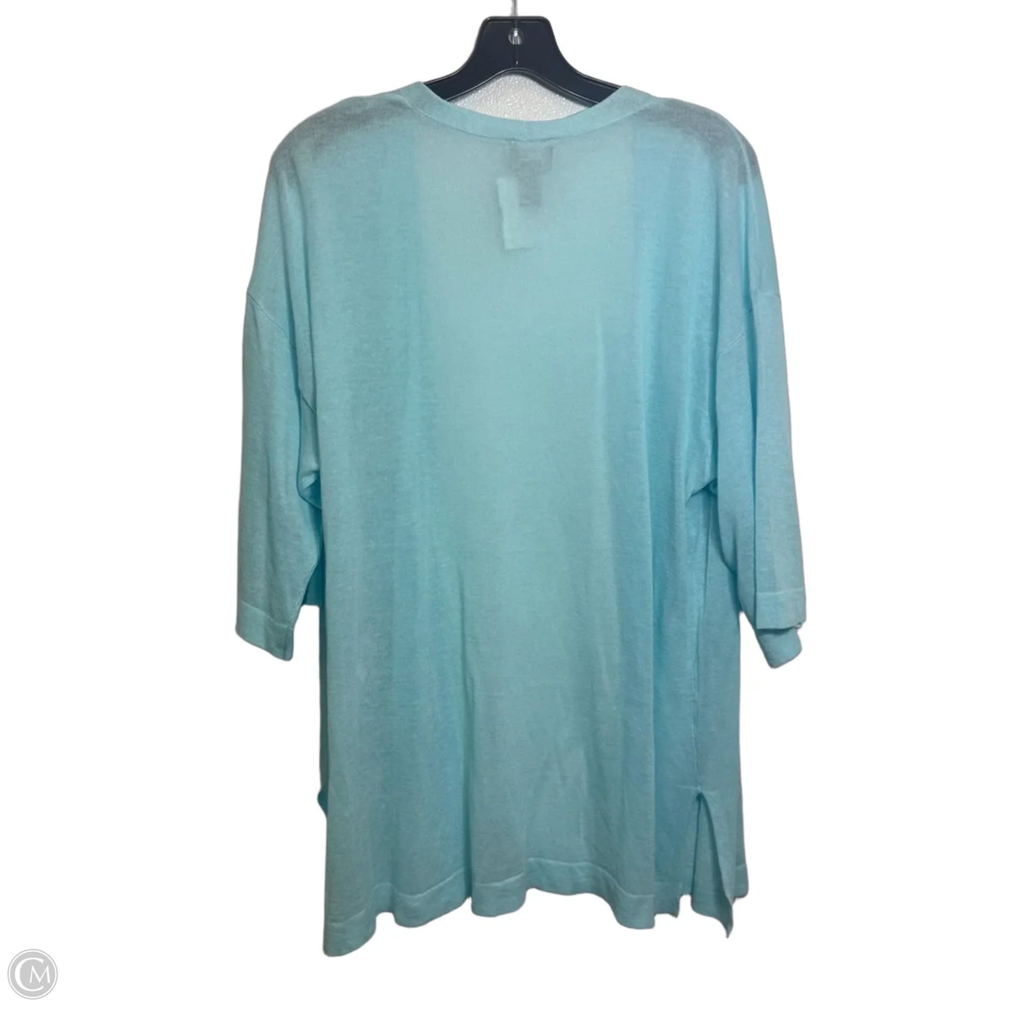 Cardigan By Chicos In Blue, Size: L