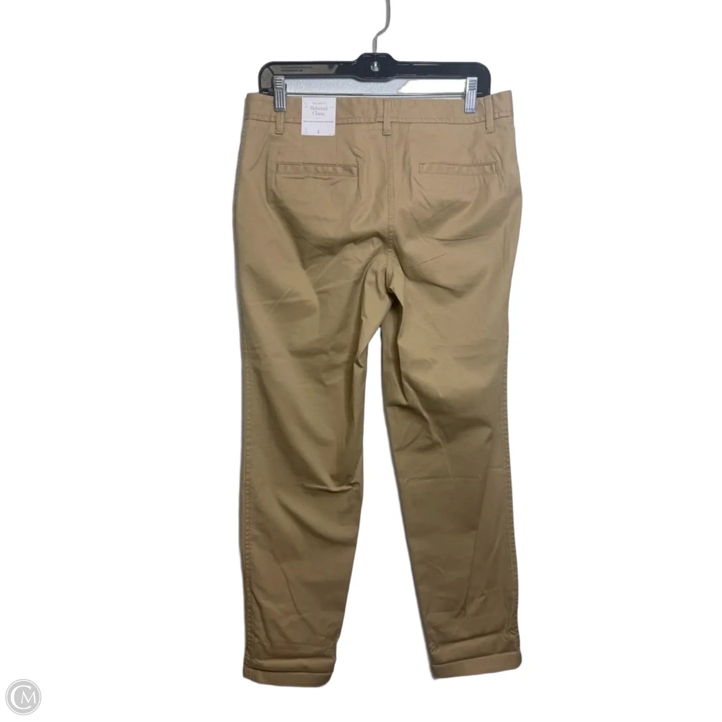 Pants Cropped By Talbots In Tan, Size: 4