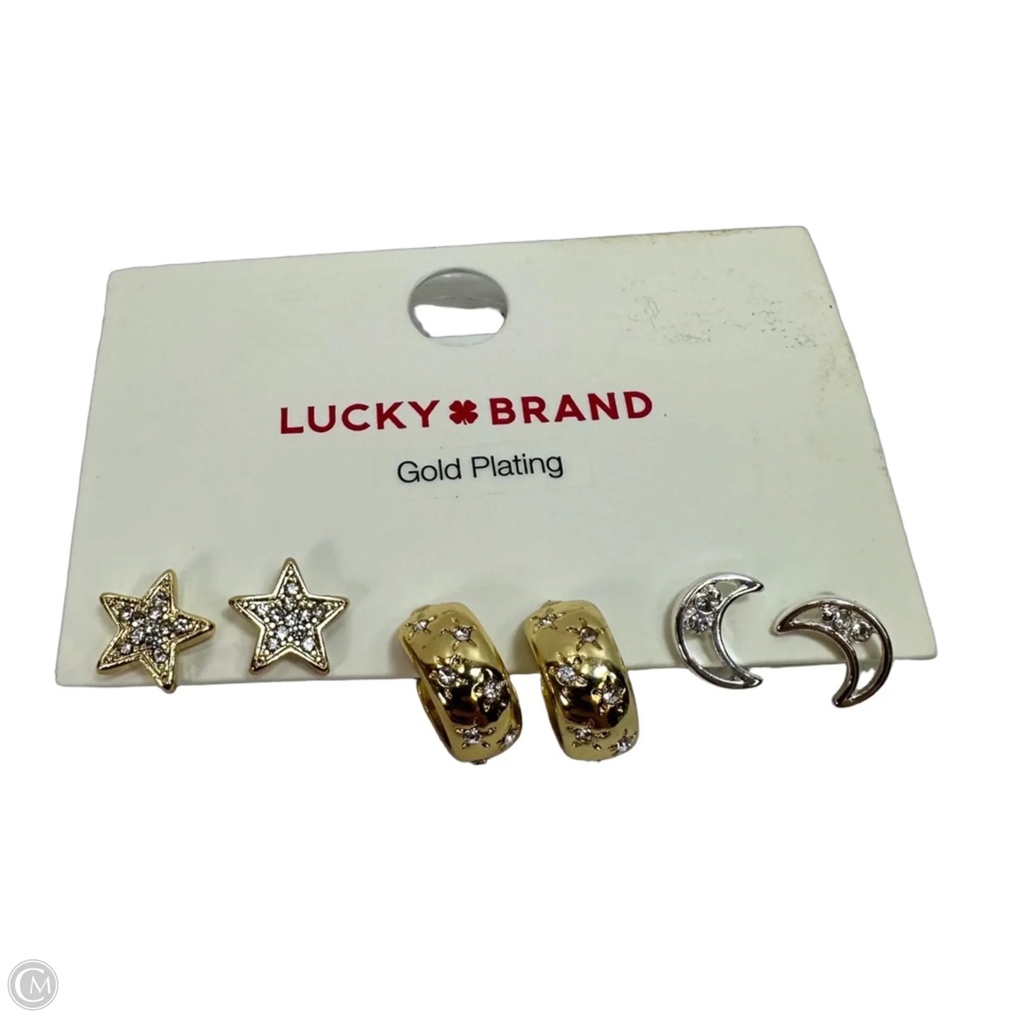 Earrings Stud By Lucky Brand, Size: 03 Piece Set
