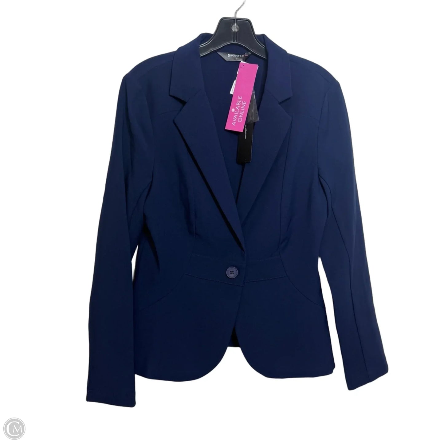 Blazer By Allegra K In Blue, Size: S