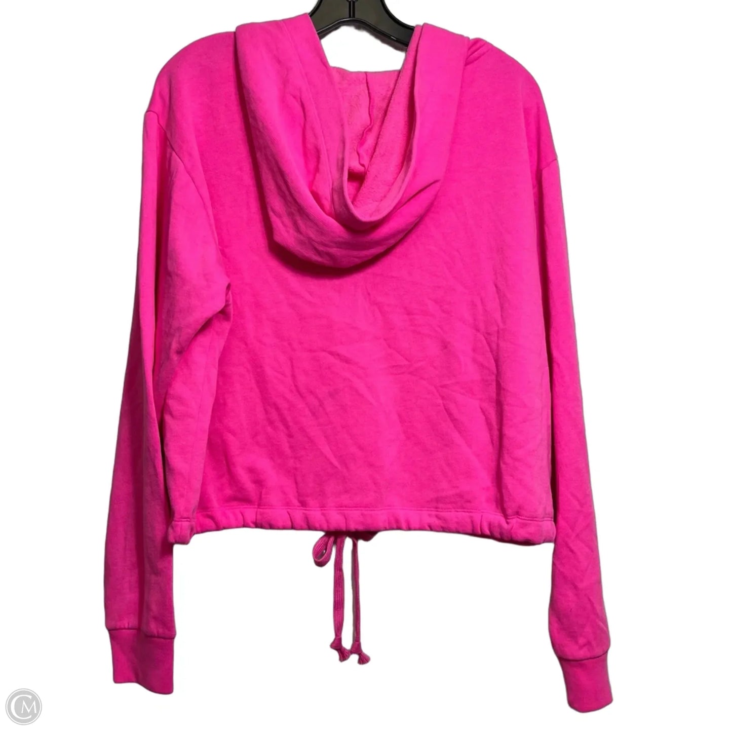 Athletic Top Long Sleeve Hoodie By Pink In Pink, Size: M