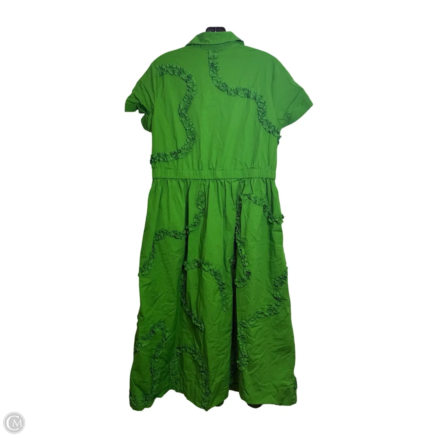 Dress Casual Midi By Kate Spade X Target-designer In Green, Size: M