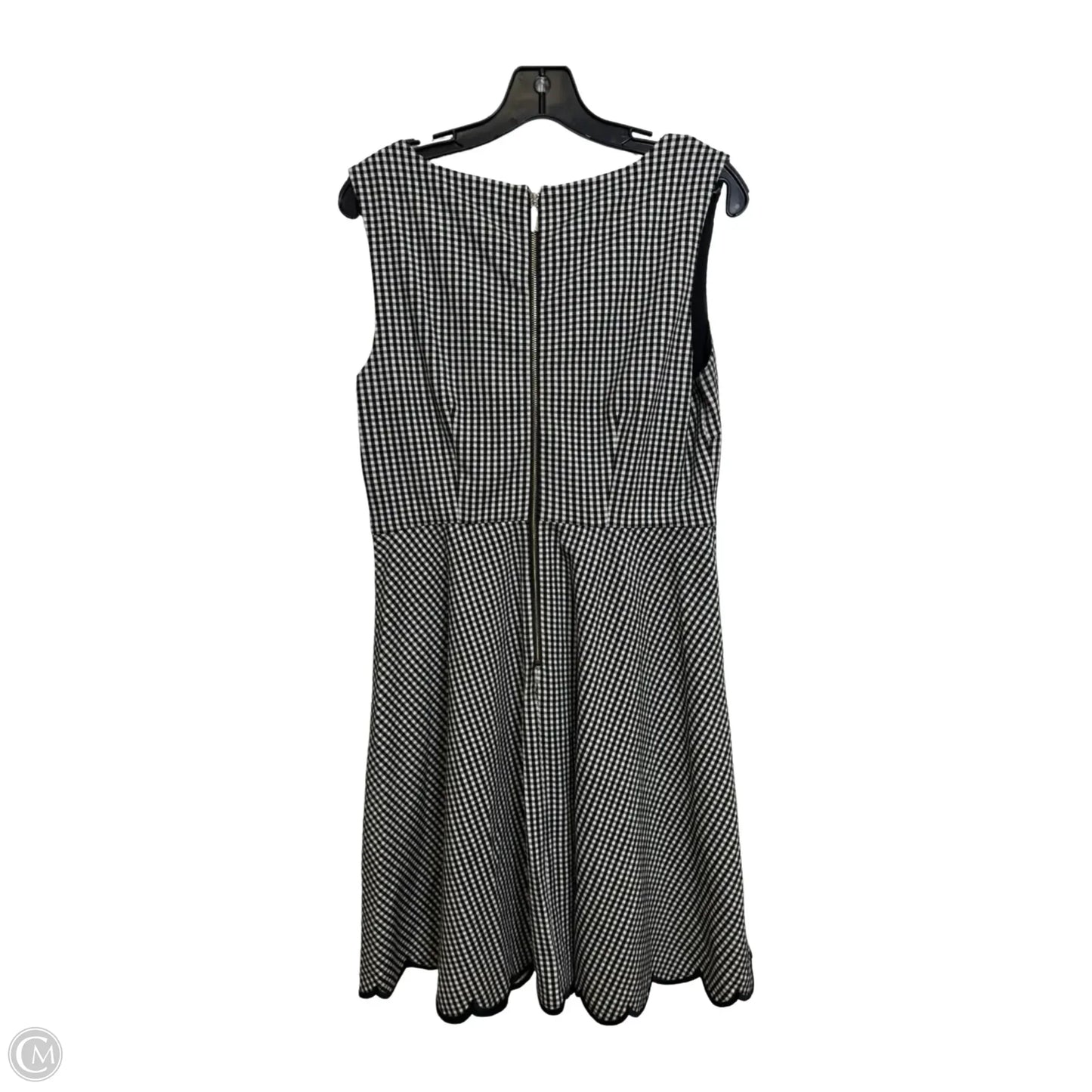 Dress Designer By Kate Spade In Black & White, Size: L
