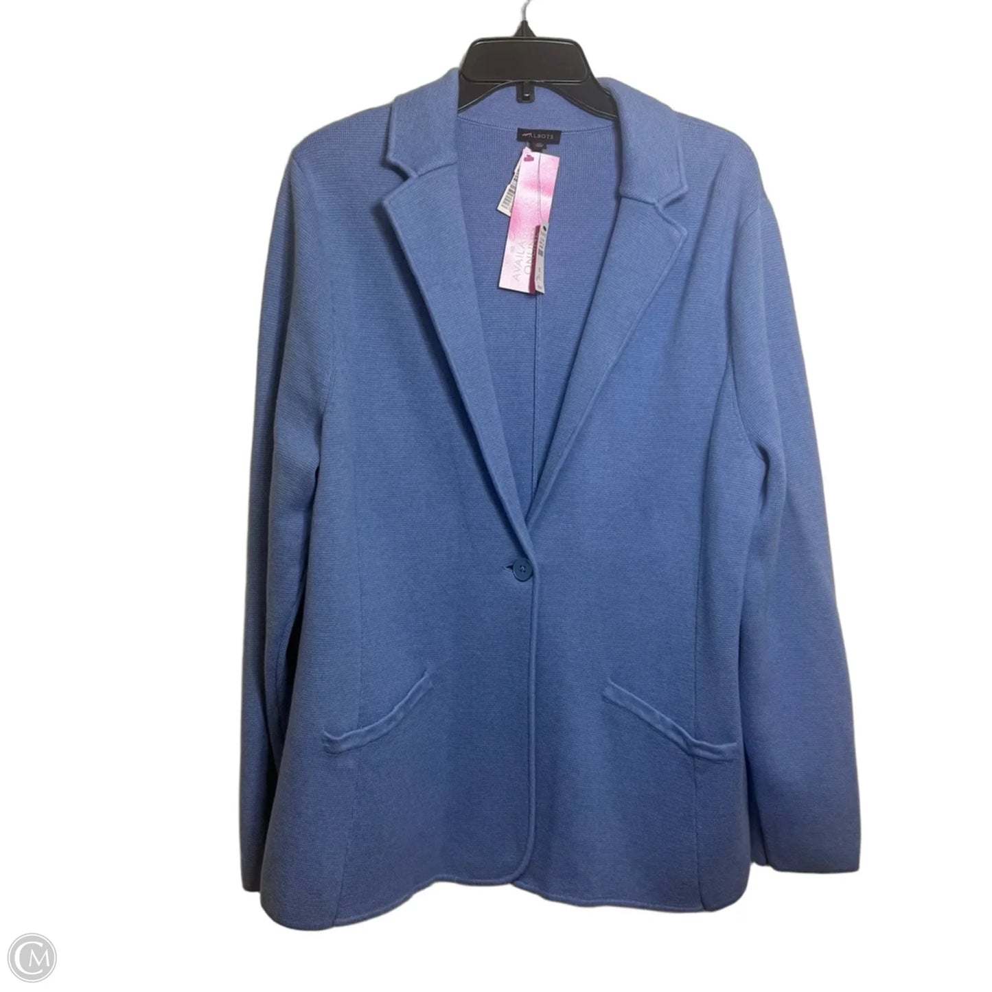 Blazer By Talbots In Blue, Size: Xl