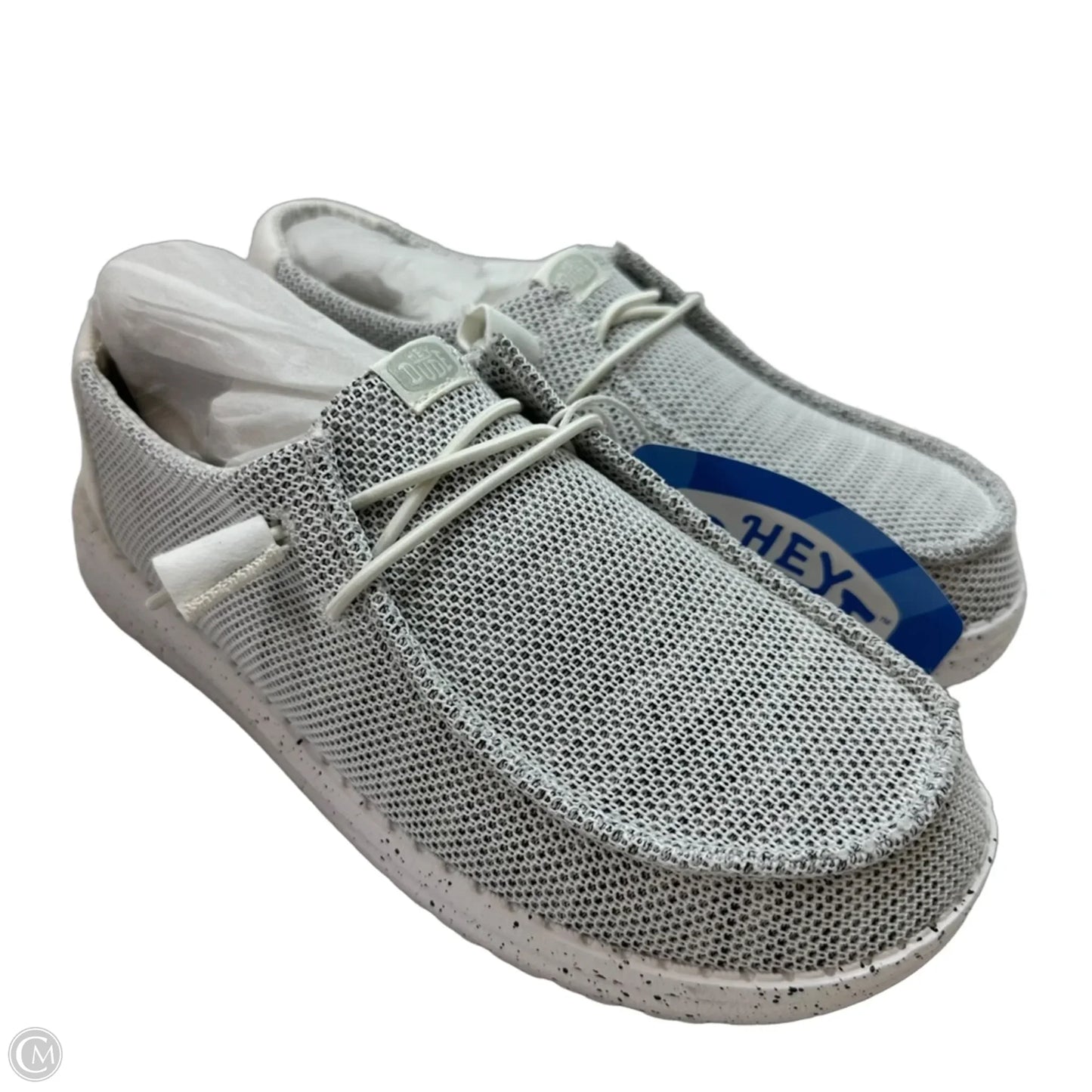 Shoes Flats By Hey Dude In White, Size: 8