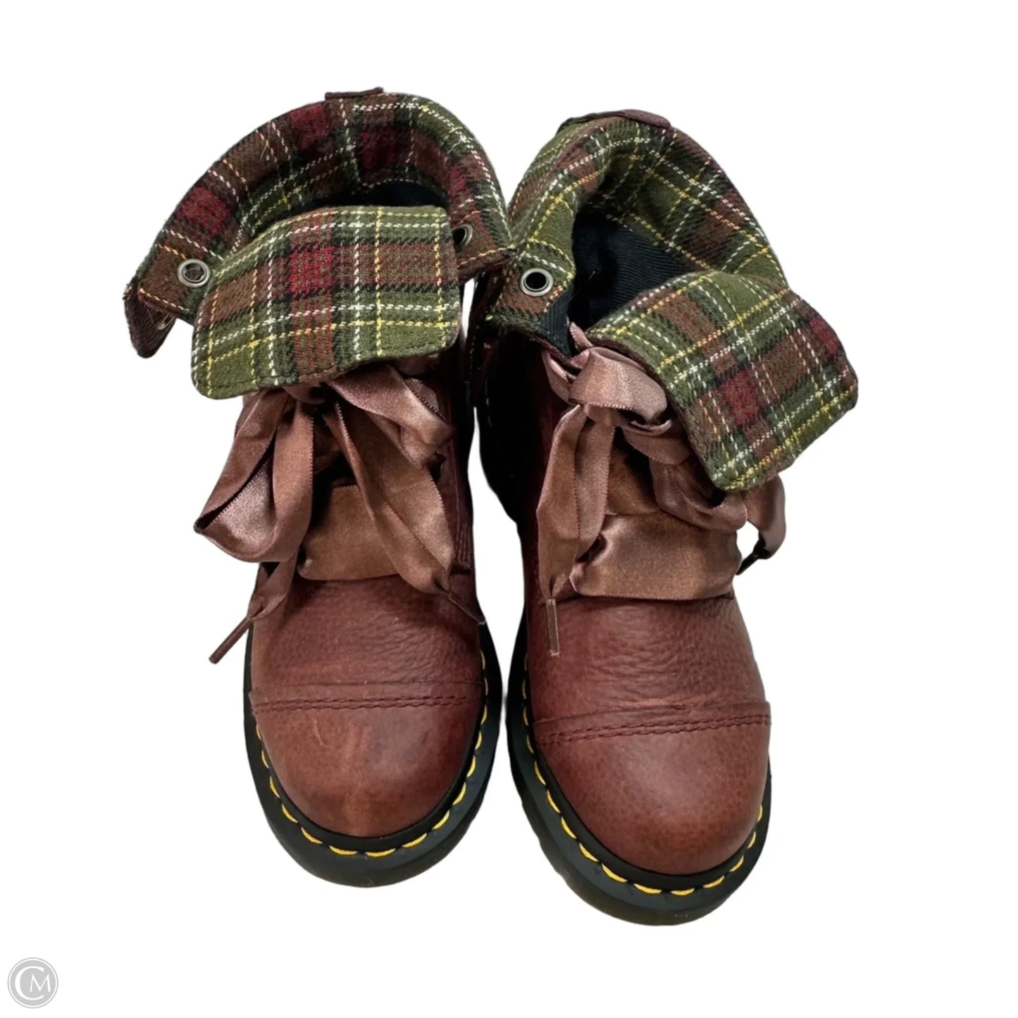 Boots Ankle Flats By Dr Martens In Red, Size: 6