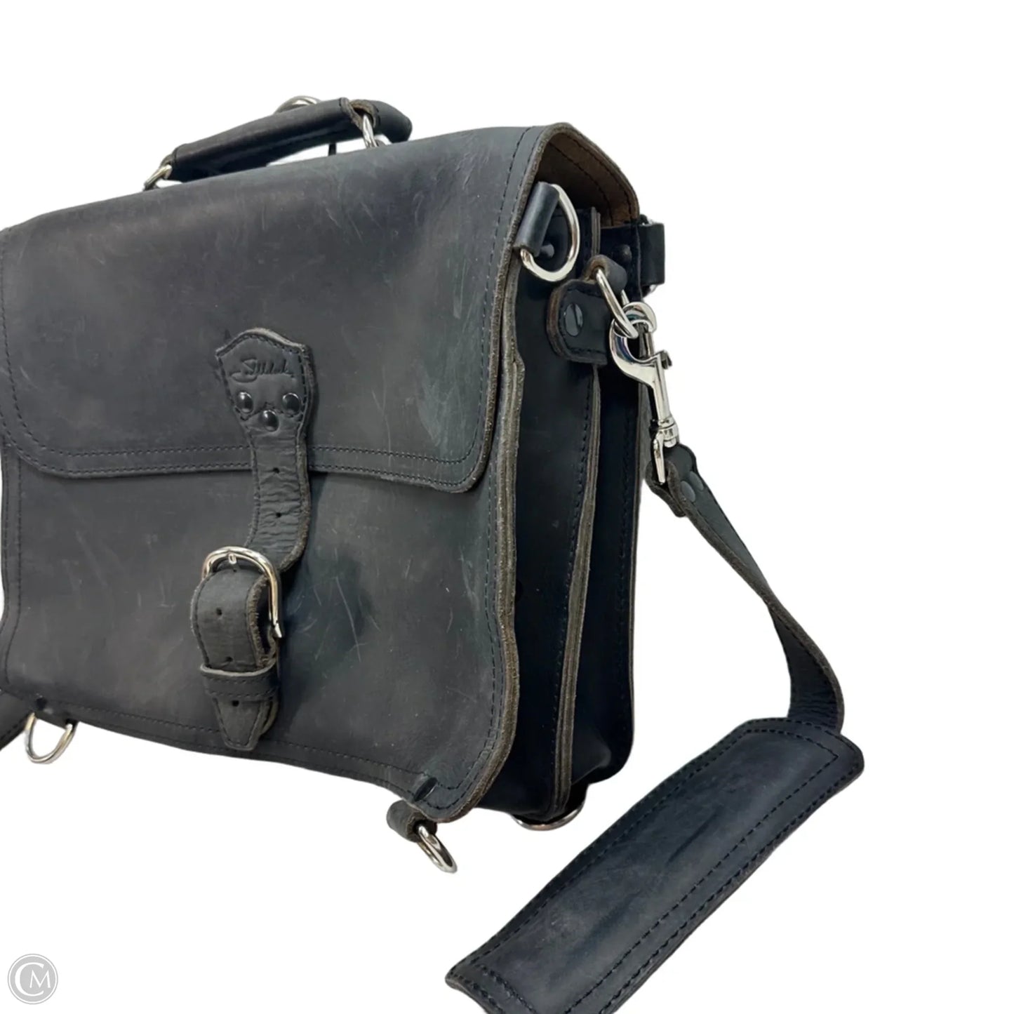 Laptop Bag Leather By SADDLEBACK, Size: Medium