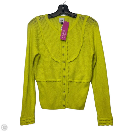 Cardigan By Cabi In Yellow, Size: S