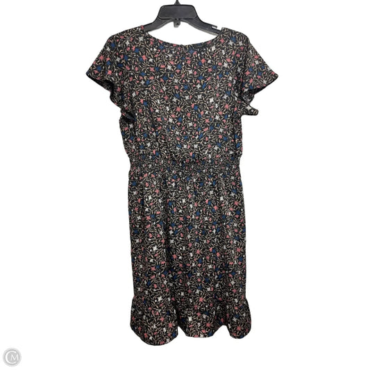 Dress Casual Short By Ann Taylor In Floral Print, Size: M