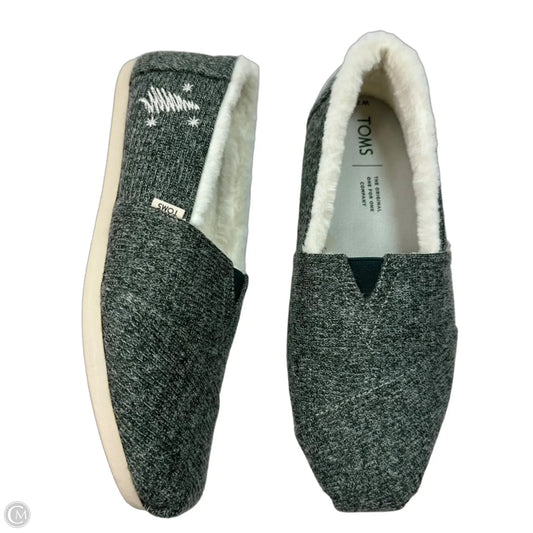 Shoes Flats By Toms In Green, Size: 7