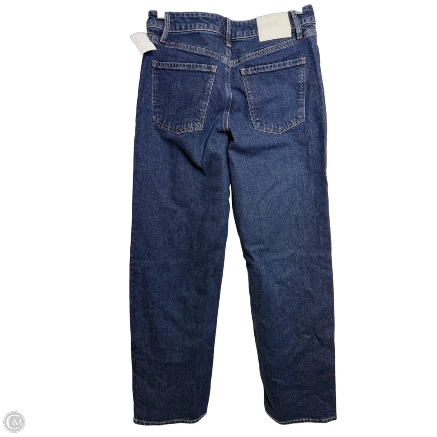 Jeans Straight By Express In Blue Denim, Size: 0