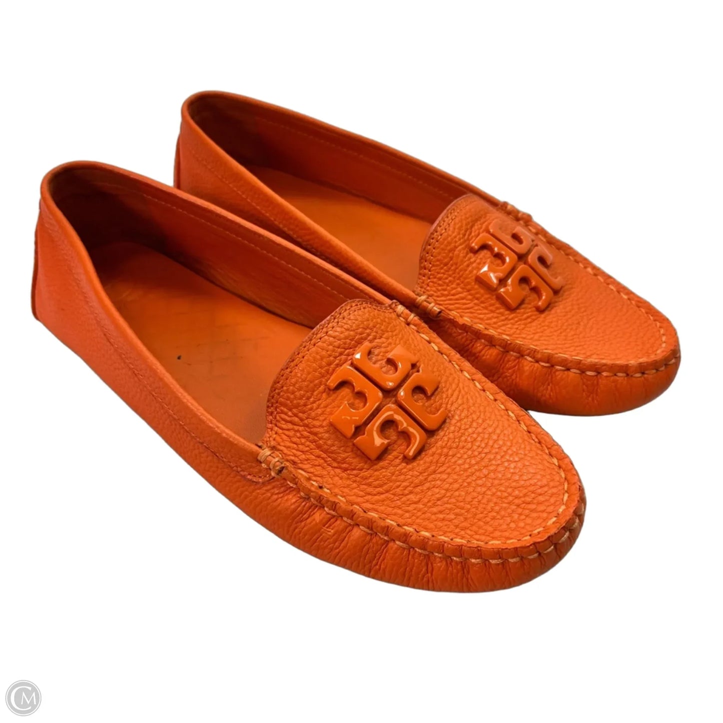 Shoes Designer By Tory Burch In Orange, Size: 8.5