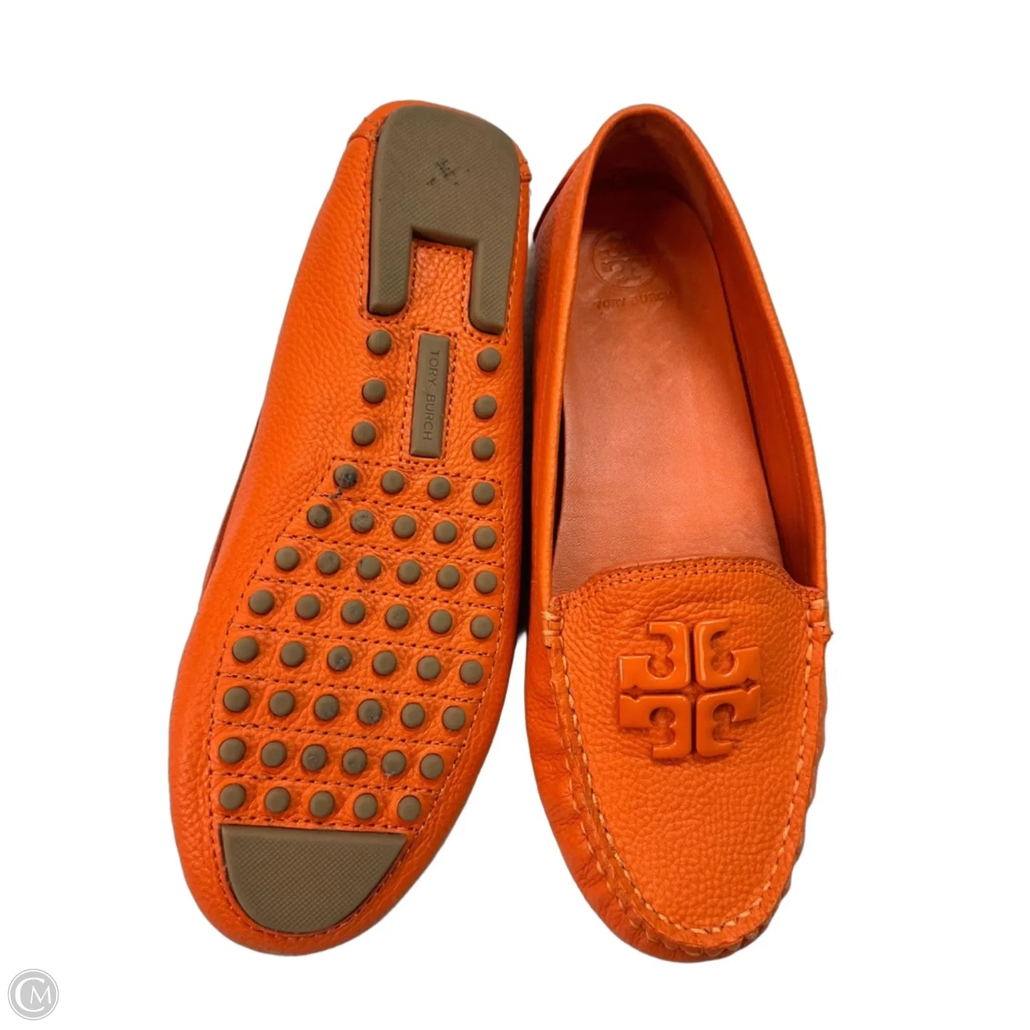 Shoes Designer By Tory Burch In Orange, Size: 8.5