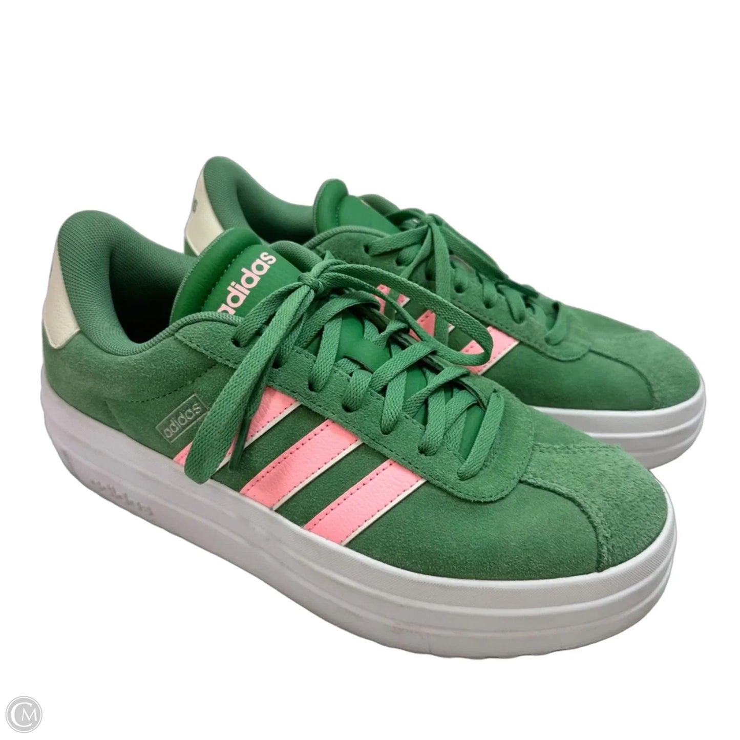Shoes Sneakers By Adidas In Green, Size: 7.5