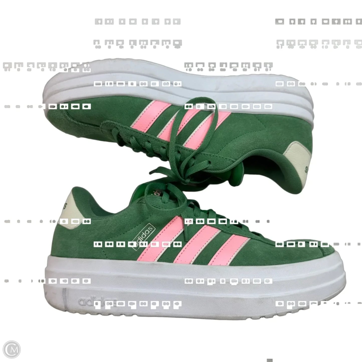 Shoes Sneakers By Adidas In Green, Size: 7.5