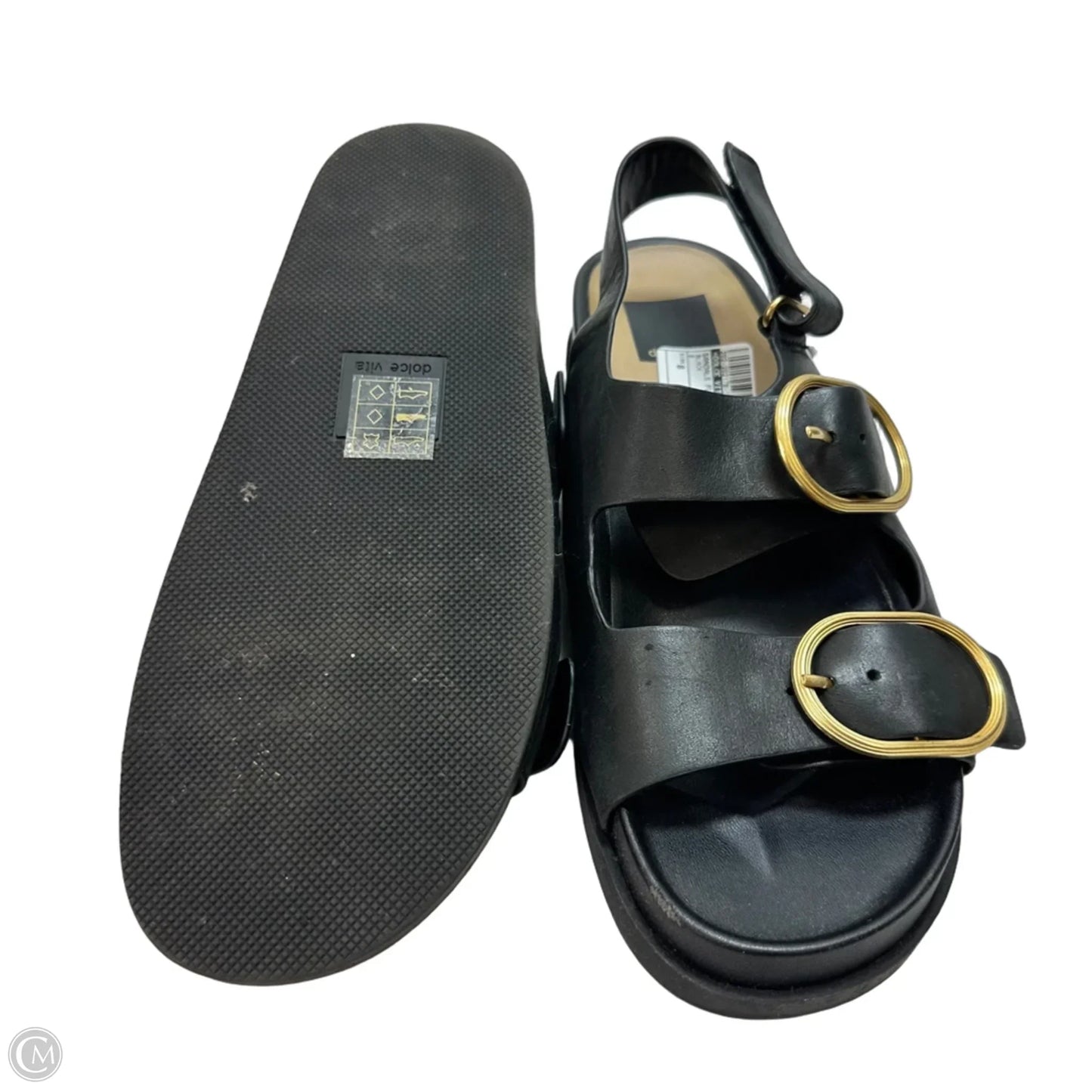 Sandals Flats By Dolce Vita In Black, Size: 8