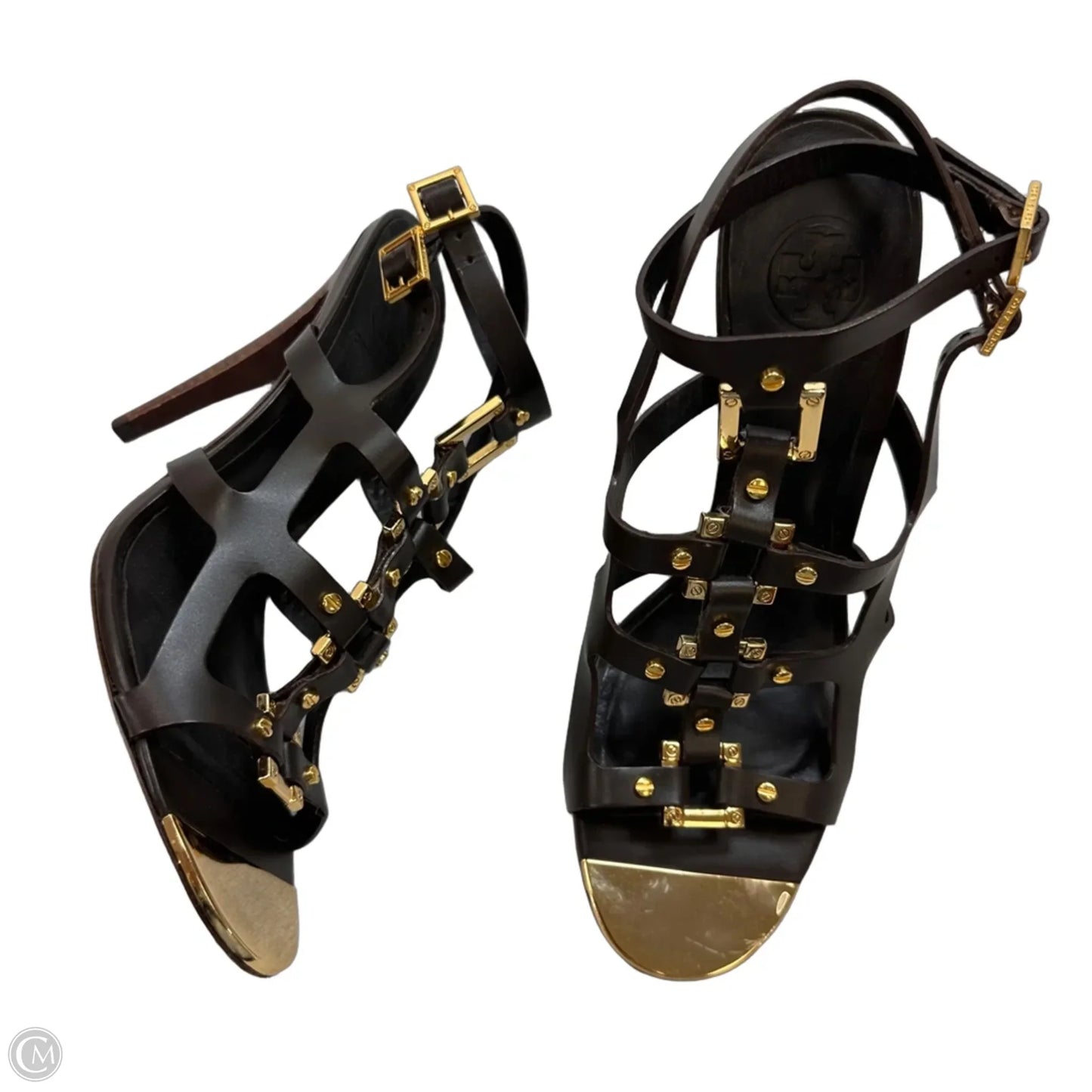 Shoes Designer By Tory Burch In Brown, Size: 9