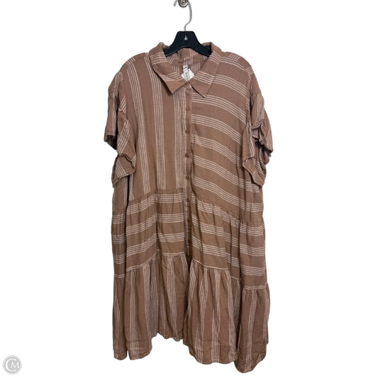 Dress Casual Short By Clothes Mentor In Tan, Size: S