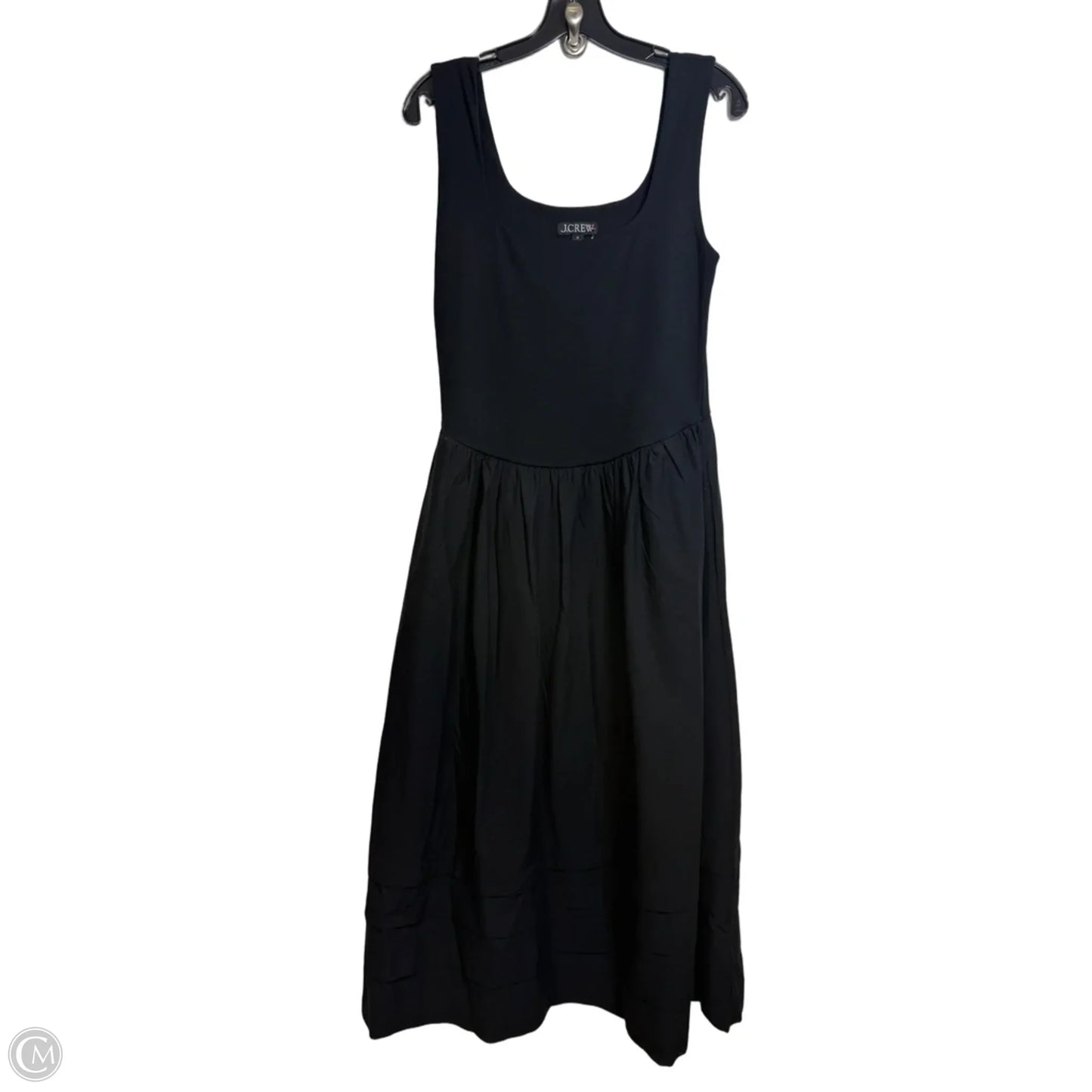Dress Casual Midi By J. Crew In Black, Size: M