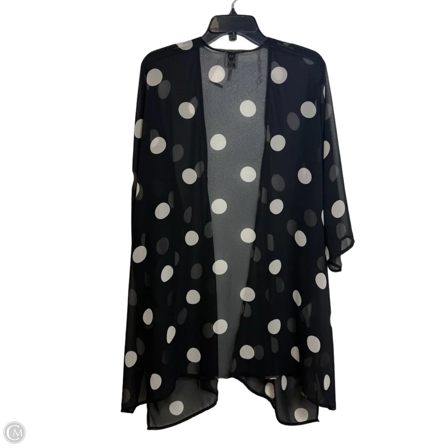 Kimono By Clothes Mentor In Polkadot Pattern, Size: Xxs