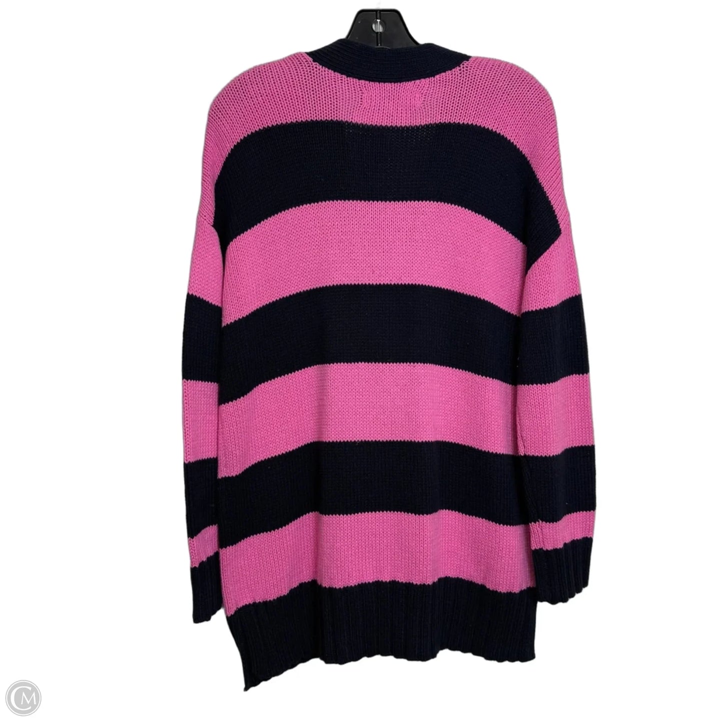 Cardigan By Loft In Blue & Pink, Size: M
