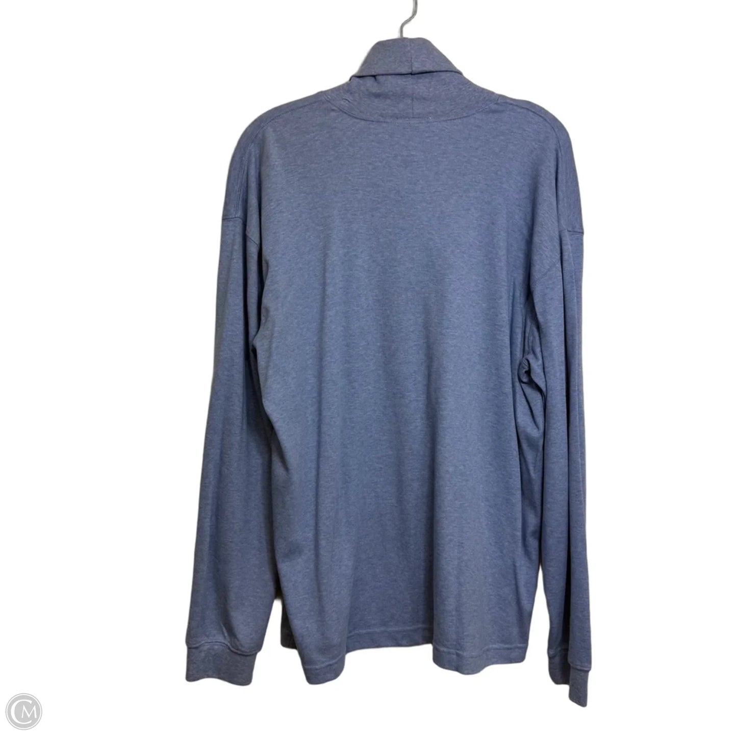 Top Long Sleeve By Talbots In Blue, Size: Xl