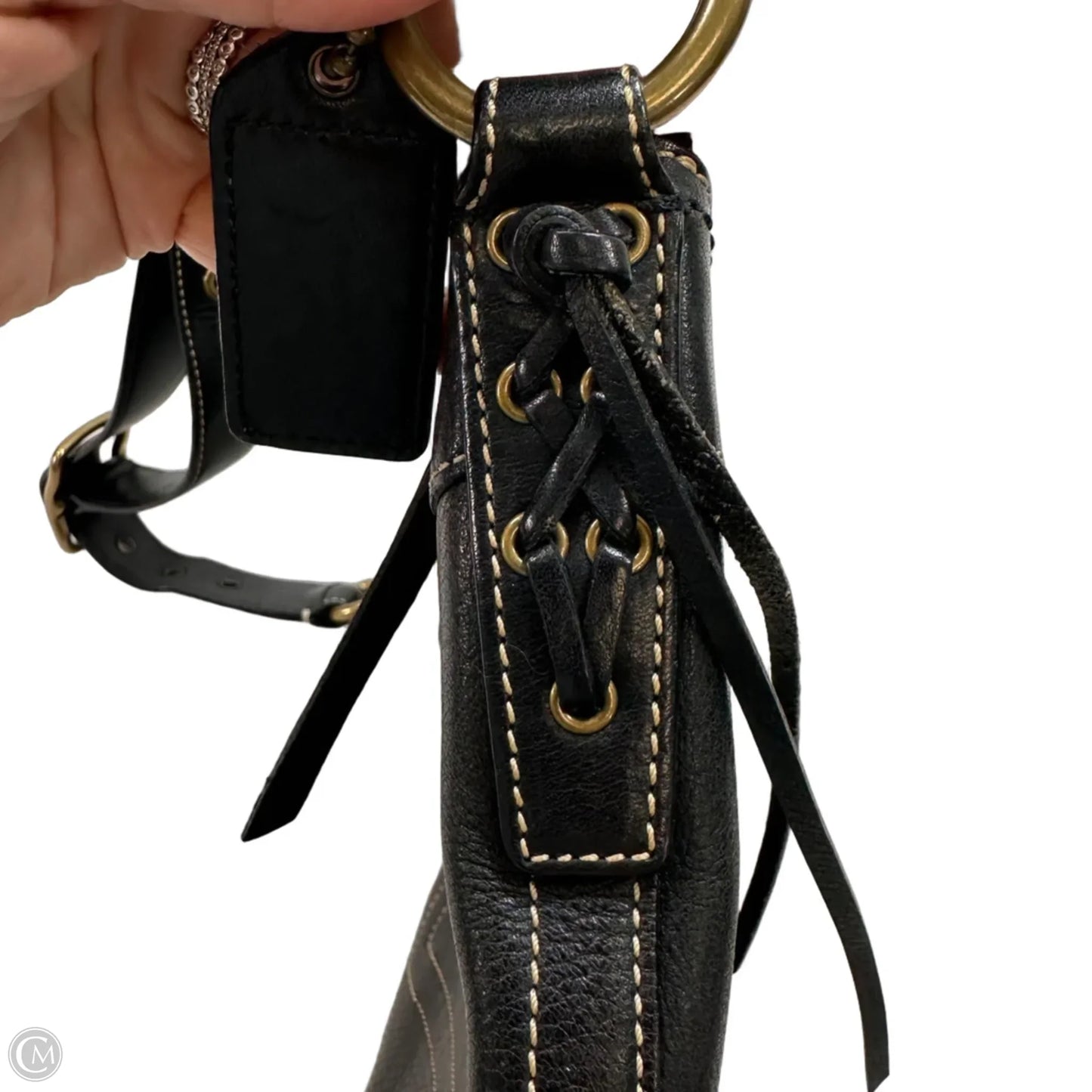 Crossbody Designer By Coach, Size: Medium