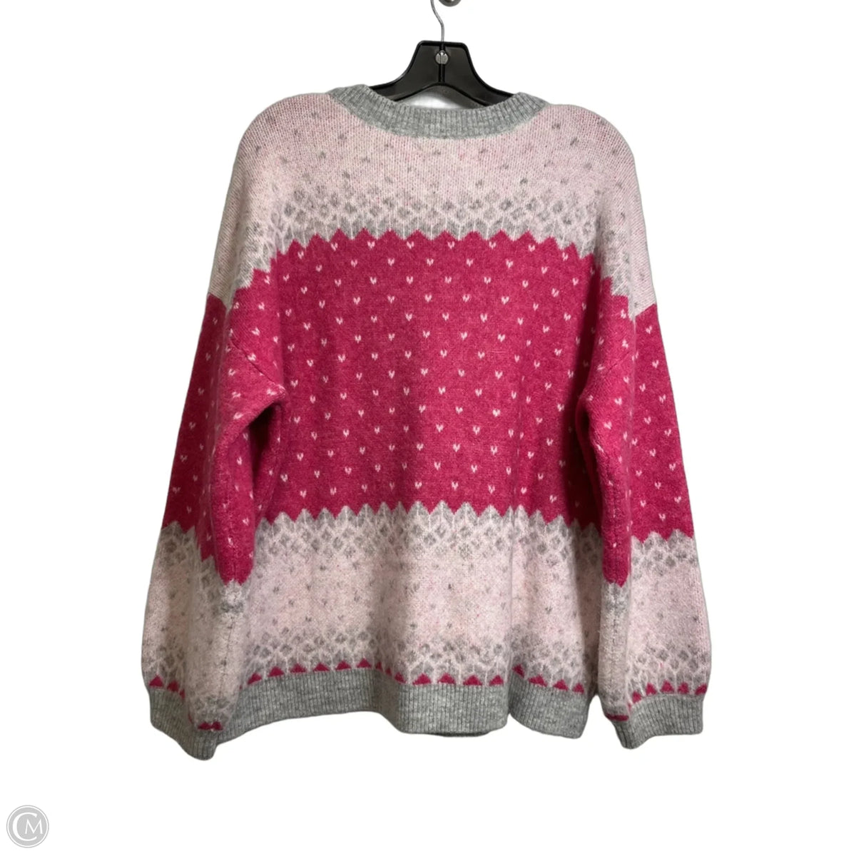 Sweater By Loft In Pink, Size: Xl
