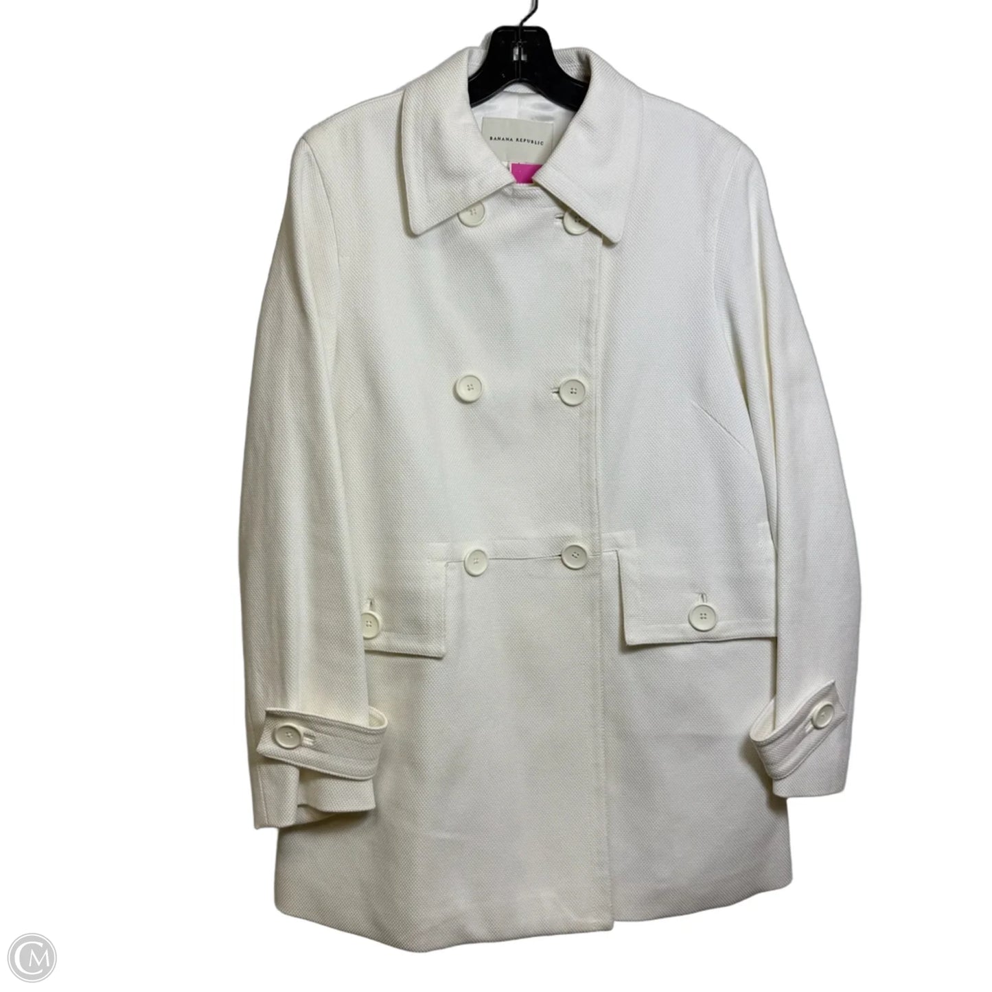 Jacket Other By Banana Republic In White, Size: L