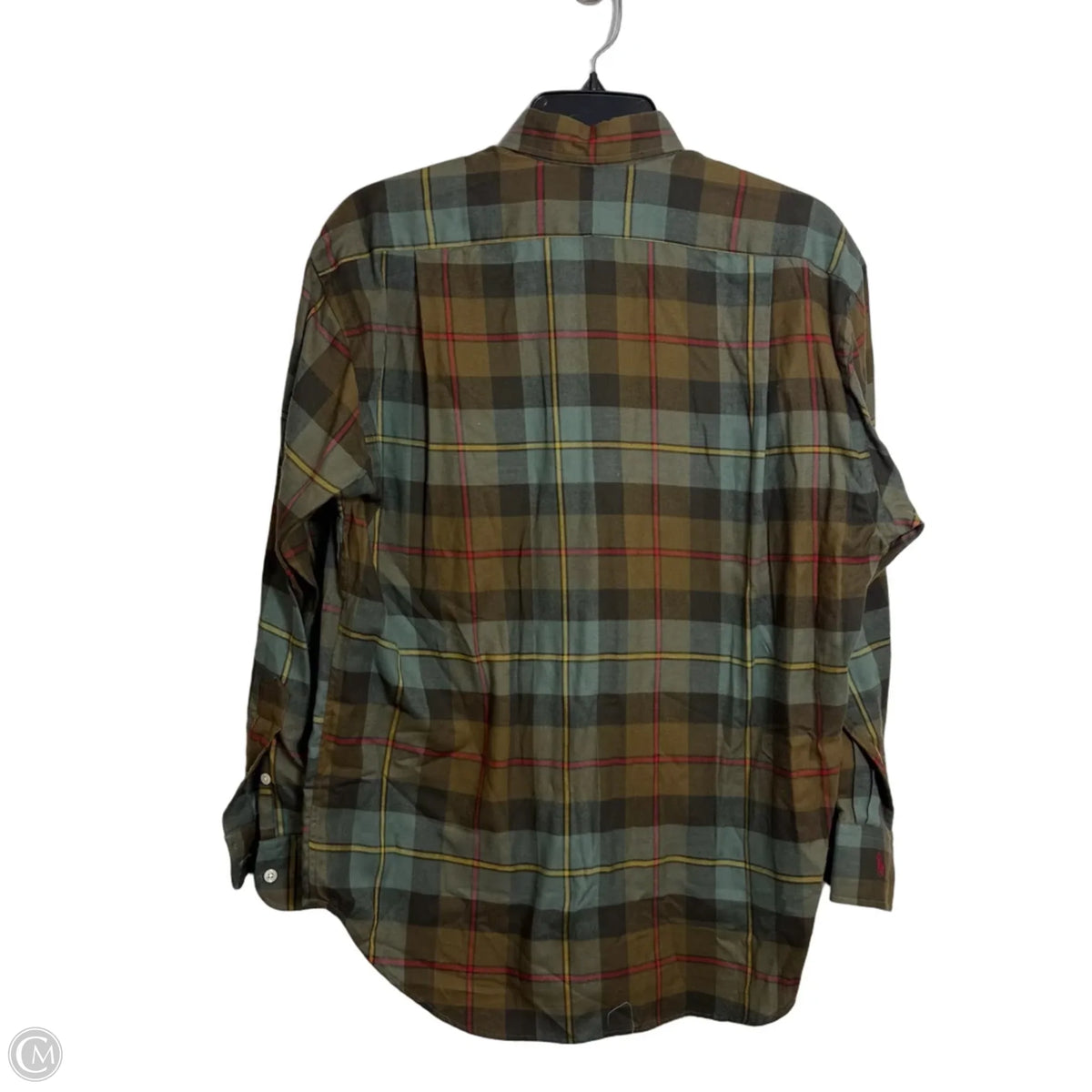 Top Long Sleeve Basic By Ralph Lauren In Brown, Size: S