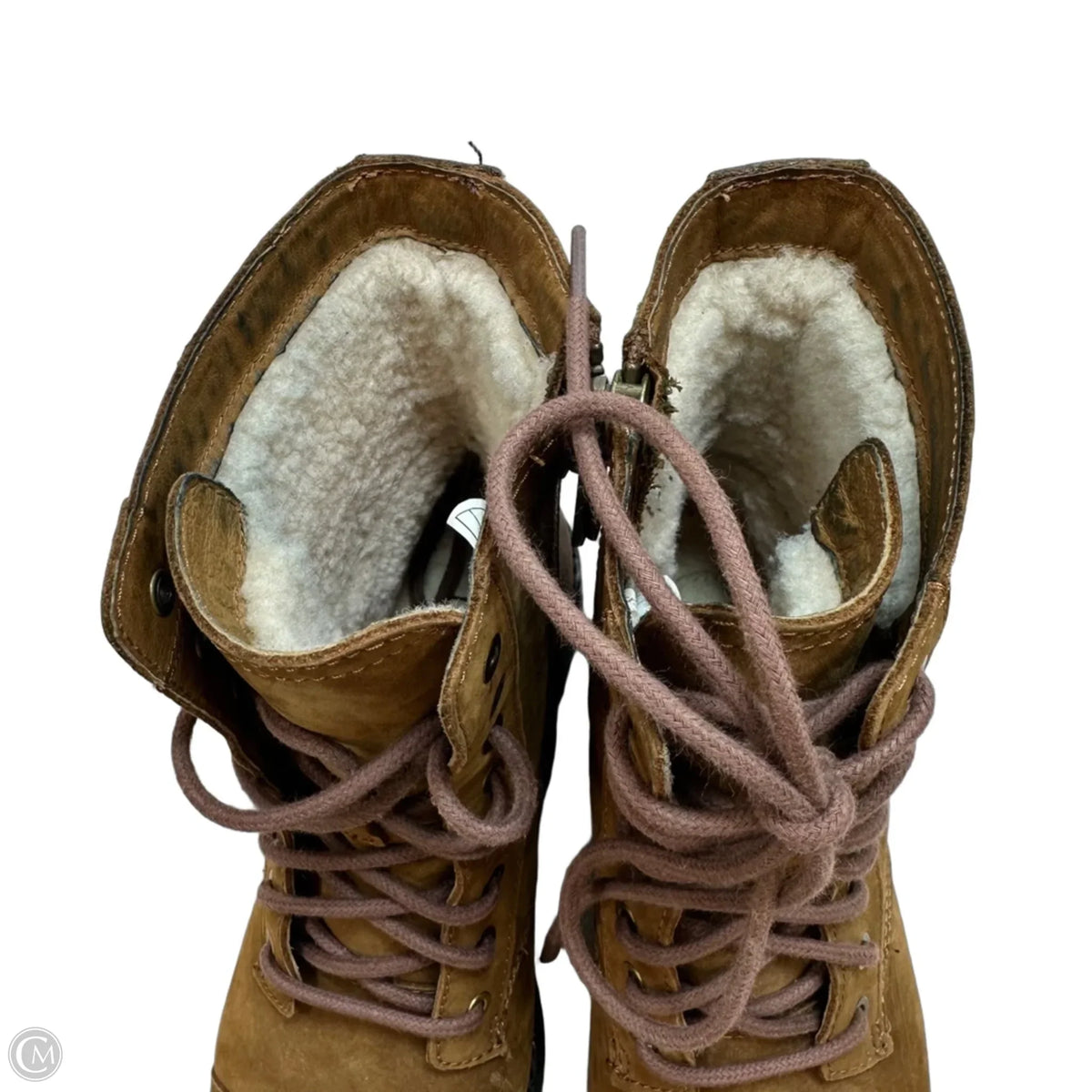 Boots Designer By Ugg In Tan, Size: 9