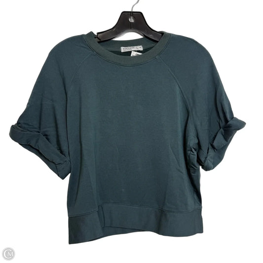 Athletic Top Short Sleeve By Stateside In Green, Size: Xs