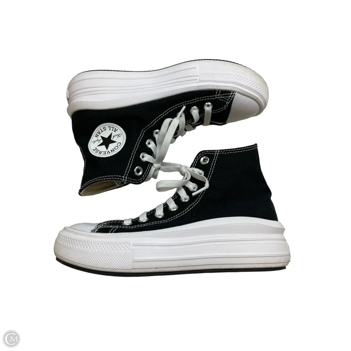 Shoes Sneakers By Converse In Black, Size: 6.5