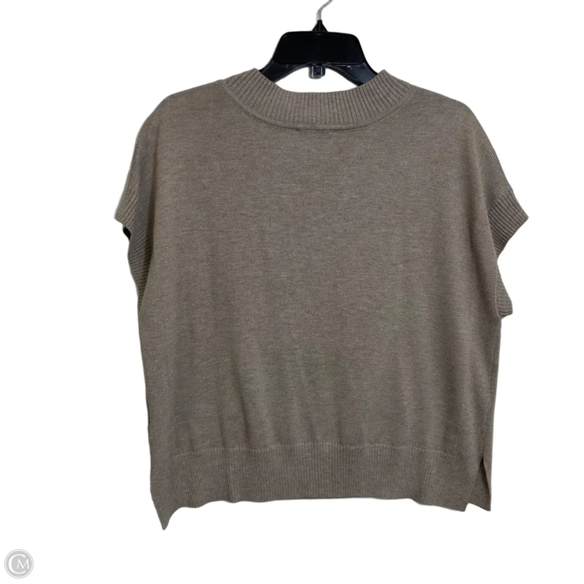 Vest Sweater By Studio Park In Brown, Size: S