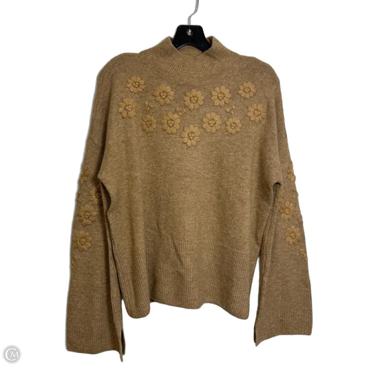 Sweater By Cece In Tan, Size: M